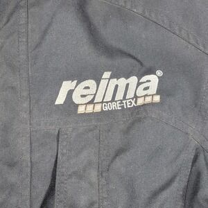 Reima Gore-Tex Cordura Motorcycle Jacket Mens L Black Waterproof Outdoor Biker
